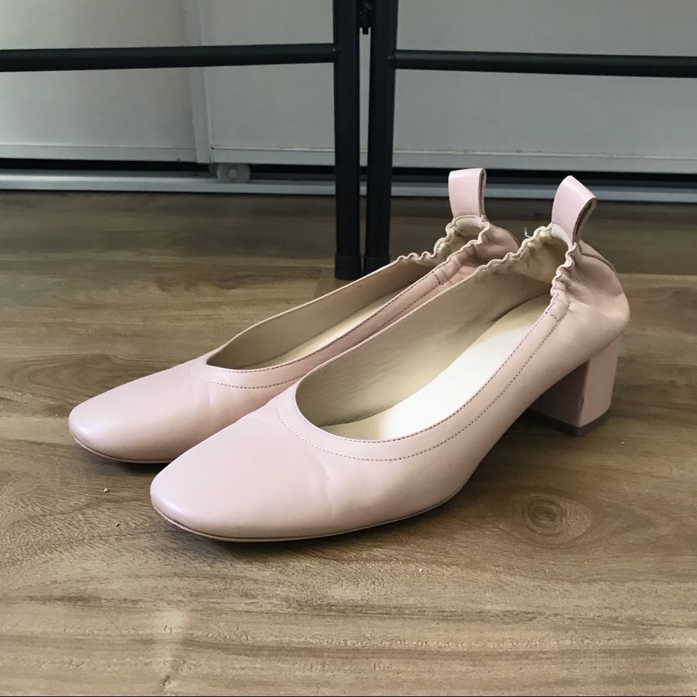 Italian Leather Day Heels